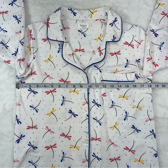 Bedhead Pajamas PJs Dragon Fly Dreams L/S Button Down Shirt Organic Cotton XS - Picture 12 of 12